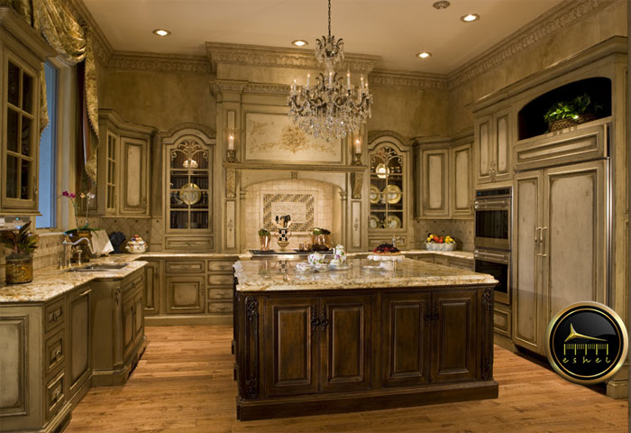 کابینت آشپزخانه لوکس و زیبا -luxury and beautiful cabinet (1)